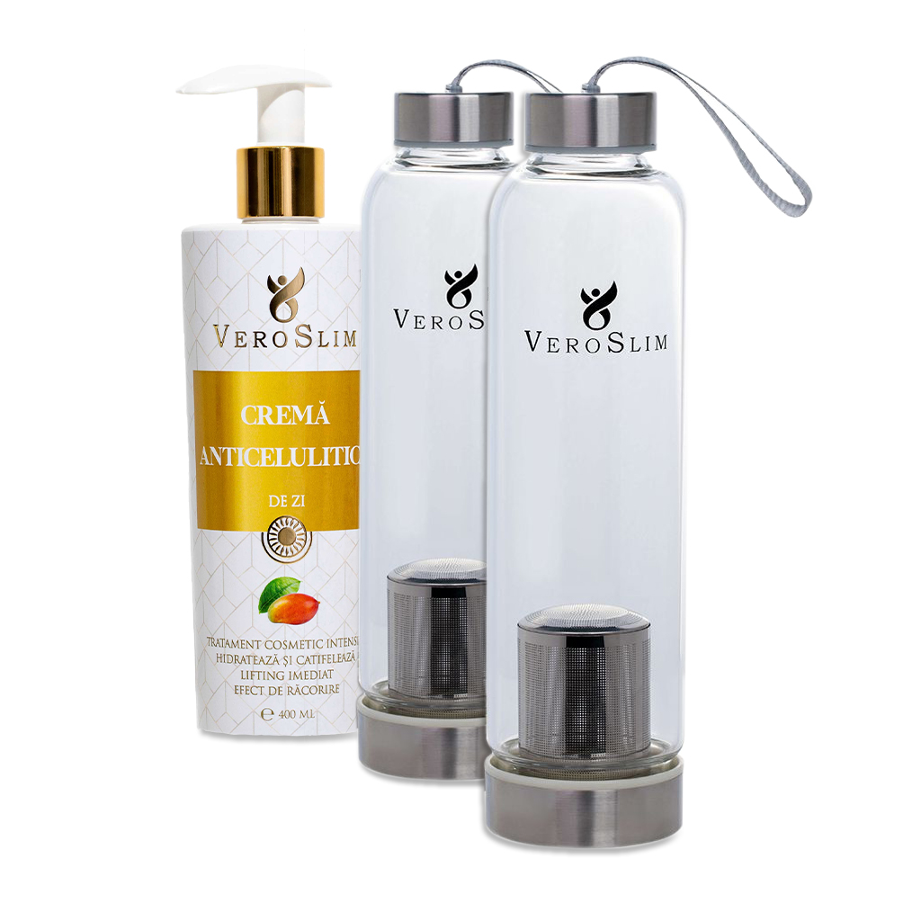 PACHET 2 STICLE CU INFUZOR + CREMA 400ml